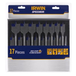 ZESTAW WIERTEŁ DO DREWNA BLUE GROOVE 4X 17 EL. IRWIN