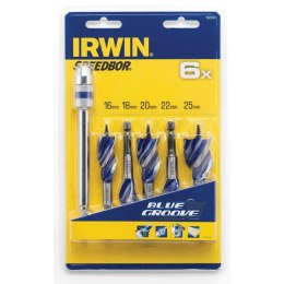 ZESTAW WIERTEŁ DO DREWNA BLUE GROOVE 6X 5 EL. IRWIN