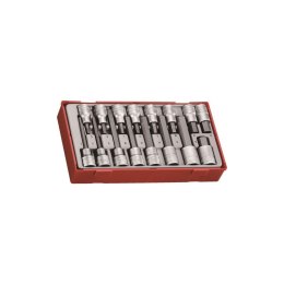KOMPLET NASADEK TRZPIENIOWYCH 6-KĄTNYCH 16SZT TENG TOOLS