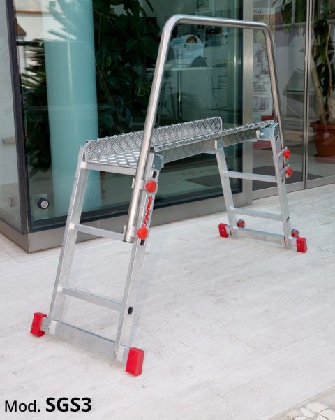 SKŁADANA PLATFORMA ROBOCZA Z PORĘCZĄ SGS3 FARAONE SKŁADANA PLATFORMA ROBOCZA Z PORĘCZĄ SGS3 FARAONE