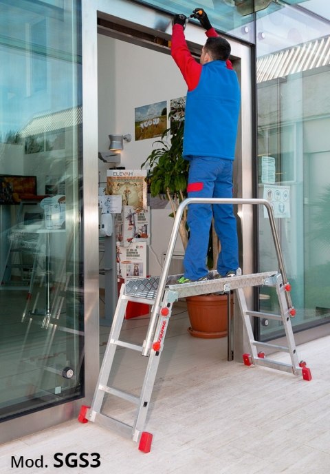 SKŁADANA PLATFORMA ROBOCZA Z PORĘCZĄ SGS3 FARAONE SKŁADANA PLATFORMA ROBOCZA Z PORĘCZĄ SGS3 FARAONE
