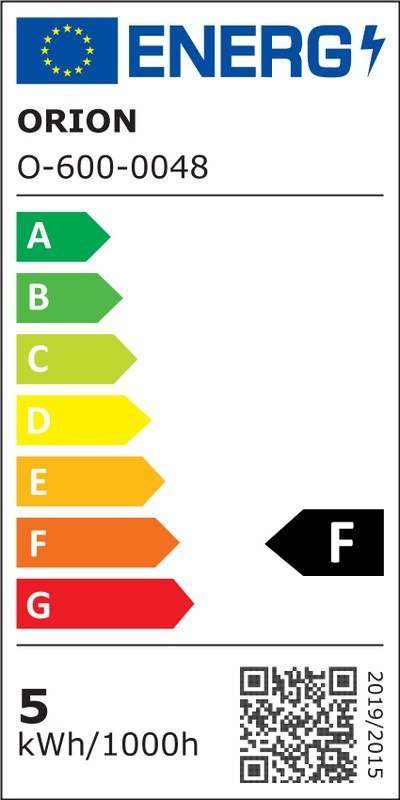 ŻARÓWKA LED 5W E14 470LM G45 ORION ŻARÓWKA LED 5W E14 470LM G45 ORION