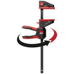 ŚCISK UNIWERSALNY JEDNORĘCZNY SZYBKOMOCUJĄCY OBRO. 150*80MM BESSEY