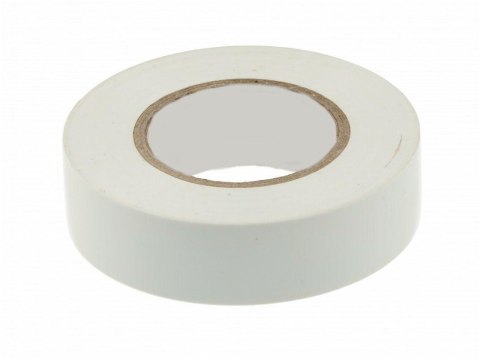 TAŚMA IZOLACYJNA PVC BIAŁA 19MMX20M TAŚMA IZOLACYJNA PVC BIAŁA 19MMX20M