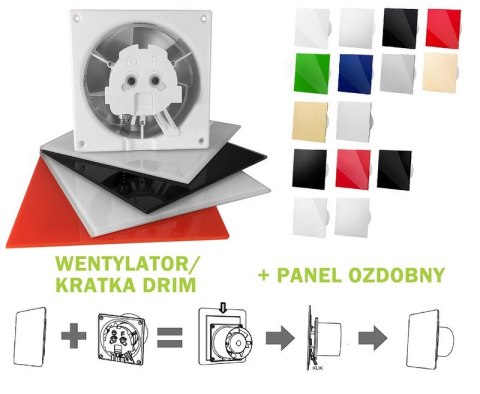 PANEL DO WENTYLATORA DRIM PLEXI ALUMINIUM SZCZOTKOWANE ZŁOTO AIR ROXY PANEL DO WENTYLATORA DRIM PLEXI ALUMINIUM SZCZOTKOWANE ZŁOTO AIR ROXY