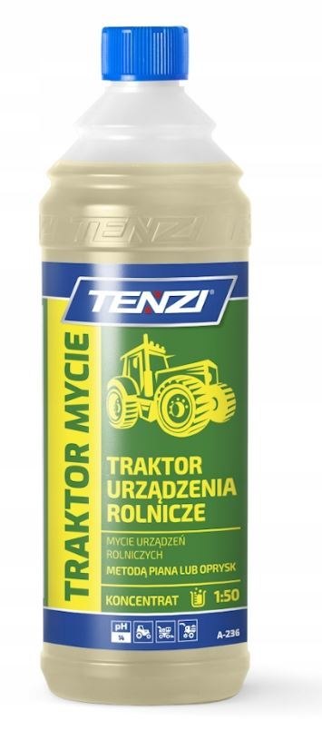 TRAKTOR MYCIE, ŚRODEK DO MYCIA MASZYN ROLNICZYCH 1L TENZI TRAKTOR MYCIE, ŚRODEK DO MYCIA MASZYN ROLNICZYCH 1L TENZI