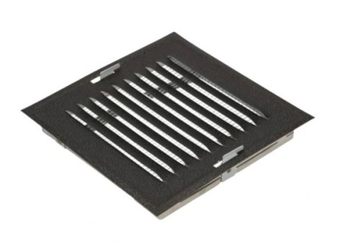 KRATKA METALOWA SKOŚNA W RAMCE Z SIATKĄ 14*14CM GRAFIT MAT AIR ROXY KRATKA METALOWA SKOŚNA W RAMCE Z SIATKĄ 14*14CM GRAFIT MAT AIR ROXY
