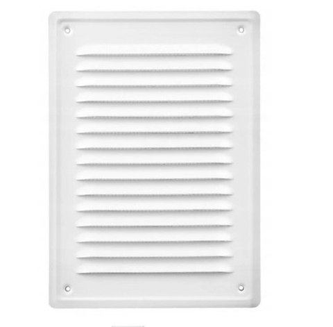 KRATKA METALOWA SKOŚNA Z SIATKĄ 14*21CM BIAŁA AIR ROXY KRATKA METALOWA SKOŚNA Z SIATKĄ 14*21CM BIAŁA AIR ROXY