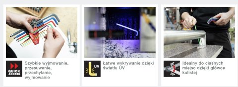 ZESTAW KLUCZY TRZP. W UCHWYCIE PROSTAR 6-KĄTNY 9CZ. WIHA ZESTAW KLUCZY TRZP. W UCHWYCIE PROSTAR 6-KĄTNY 9CZ. WIHA