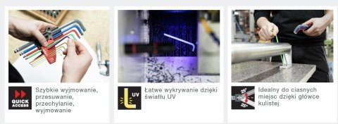ZESTAW KLUCZY TRZP. W UCHWYCIE PROSTAR TORX 9CZ. WIHA ZESTAW KLUCZY TRZP. W UCHWYCIE PROSTAR TORX 9CZ. WIHA