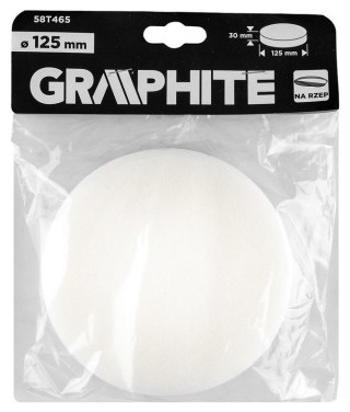 GĄBKA POLERSKA NA RZEP 125MM