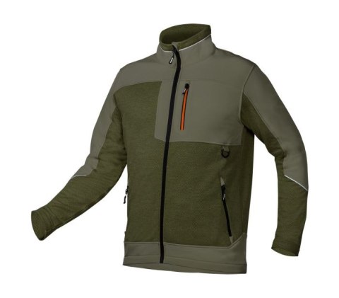 BLUZA SOFTSHELL OUTDOOR ZIELONA ROZMIAR L BLUZA SOFTSHELL OUTDOOR ZIELONA ROZMIAR L