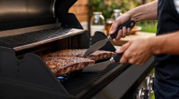 GRILL GAZOWY 3+1 STAL NIERDZEWNA 9,3KW BLAUPUNKT