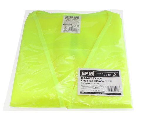 KAMIZELKA ODBLASKOWA ŻÓŁTA XL EPM KAMIZELKA ODBLASKOWA ŻÓŁTA XL EPM