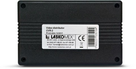 Laskomex CV-R2 CVR-2 Moduł rozdzielacza wideo do monitorów (obsługujący do 4 monitorów) Laskomex CV-R2 CVR-2 Moduł rozdzielacza wideo do monitorów (obsługujący do 4 monitorów)