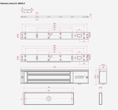 ZWORA ELEKTROMAGNETYCZNA SCOT EL-800SL2 ZWORA ELEKTROMAGNETYCZNA SCOT EL-800SL2