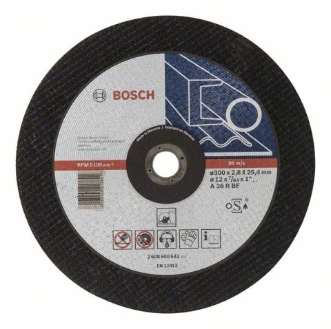 TARCZA TNĄCA 300*25,4*2,8 M DO PRZECINAREK BOSCH TARCZA TNĄCA 300*25,4*2,8 M DO PRZECINAREK BOSCH