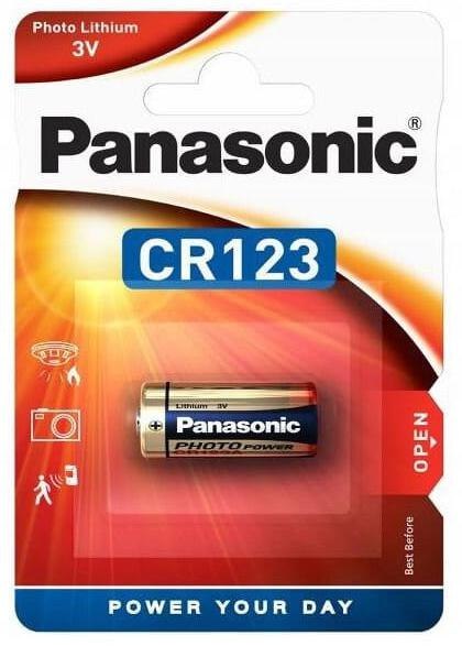 Bateria CR123A PANASONIC (blister 1 szt.) Bateria CR123A PANASONIC (blister 1 szt.)