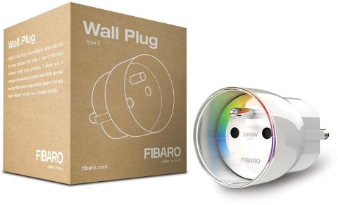 Gniazdko Wall Plug E FIBARO FGWPE-102 Gniazdko Wall Plug E FIBARO FGWPE-102