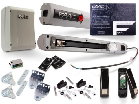 Zestaw Handy 24V - FAAC S418 do 5.4m bram dwuskrzydłowych Zestaw Handy 24V - FAAC S418 do 5.4m bram dwuskrzydłowych