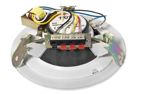 GŁOŚNIK SUFITOWY PA HQM-SO615 6W 100V BIAŁY GŁOŚNIK SUFITOWY PA HQM-SO615 6W 100V BIAŁY