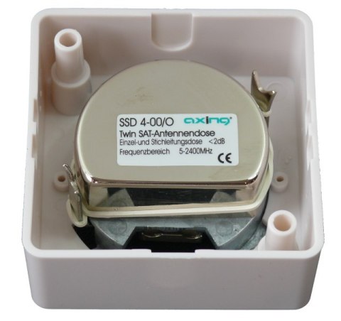 GNIAZDO SSD4-00 RTV/2XSAT KONCOWE GNIAZDO SSD4-00 RTV/2XSAT KONCOWE