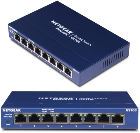SWITCH NETGEAR GS108GE SWITCH NETGEAR GS108GE