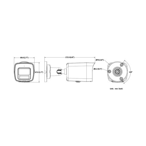 KAMERA IP DS-2CD1067G2H-LIUF/SL(2.8MM)PL ColorVu - 6 Mpx Hikvision
