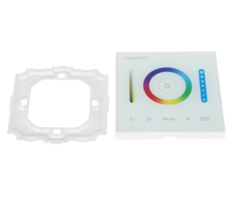 ŚCIENNY STEROWNIK OŚWIETLENIA LED P3 2.4 GHz, RGBCCT (RGBWW) 12 ... 24 V DC MiBOXER ŚCIENNY STEROWNIK OŚWIETLENIA LED P3 2.4 GHz, RGBCCT (RGBWW) 12 ... 24 V DC MiBOXER