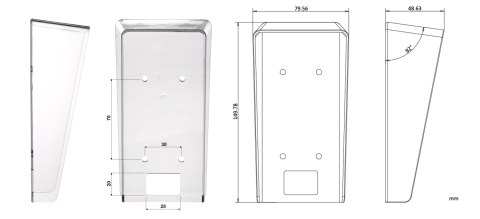 NATYNKOWA OSŁONA PRZECIWDESZCZOWA DS-KABV6113-RS/SURFACE Hikvision
