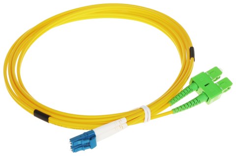 PATCHCORD JEDNOMODOWY PC-2SC-APC/2LC-2 2 m ULTIMODE PATCHCORD JEDNOMODOWY PC-2SC-APC/2LC-2 2 m ULTIMODE