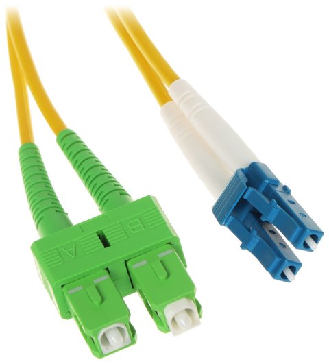 PATCHCORD JEDNOMODOWY PC-2SC-APC/2LC-2 2 m ULTIMODE PATCHCORD JEDNOMODOWY PC-2SC-APC/2LC-2 2 m ULTIMODE