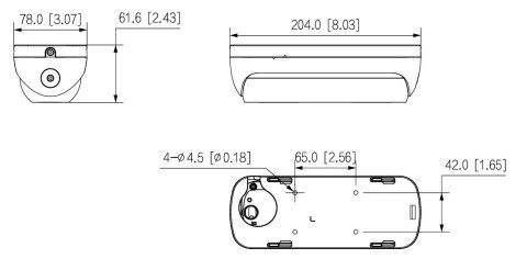 PODWÓJNA KAMERA IP IPC-HDW8441X-3D-0200B WizMind - 3.7 Mpx, 2.0 mm DAHUA