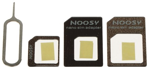 ZESTAW ADAPTERÓW SIM SIM-3IN1 NOOSY ZESTAW ADAPTERÓW SIM SIM-3IN1 NOOSY