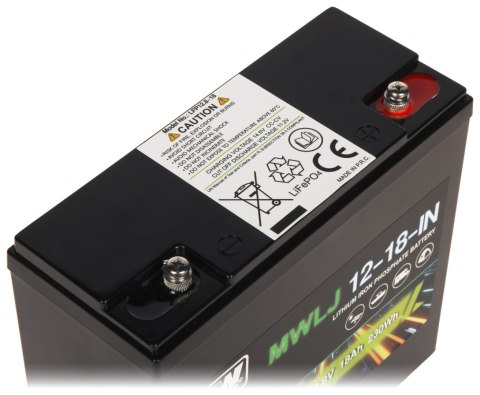 AKUMULATOR 12.8V/18AH/LIFEPO4-MWLJ MW Power AKUMULATOR 12.8V/18AH/LIFEPO4-MWLJ MW Power