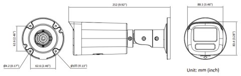 KAMERA IP DS-2CD1623G2-LIZU(2.8-12MM)PL Smart Hybrid Light - 1080p - MOTOZOOM Hikvision