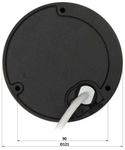KAMERA WANDALOODPORNA IP DS-2CD2143G2-LIS2U(2.8MM)(BLACK) Smart Hybrid Light AcuSense - 4 Mpx Hikvision
