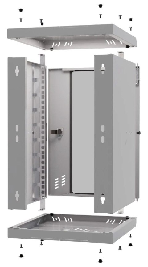 SZAFA RACK WISZĄCA S-RC10-9U-300GG STALFLEX SZAFA RACK WISZĄCA S-RC10-9U-300GG STALFLEX