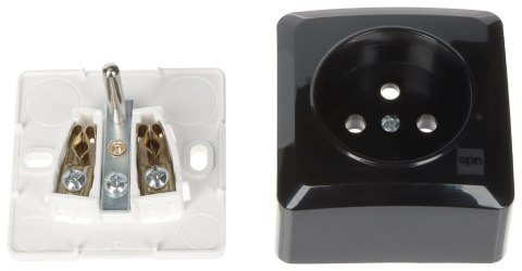 GNIAZDO NATYNKOWE POJEDYNCZE BERG/3733-09/EPN 250 V 16 A Elektro-Plast GNIAZDO NATYNKOWE POJEDYNCZE BERG/3733-09/EPN 250 V 16 A Elektro-Plast