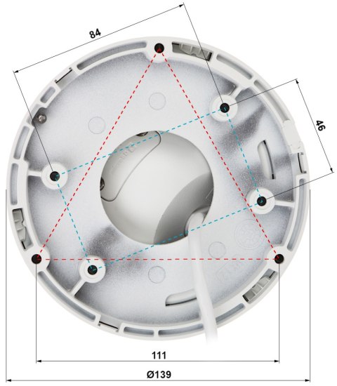 KAMERA IP DS-2CD2346G2H-IU(2.8MM)(EF) DarkFighter AcuSense - 4 Mpx Hikvision