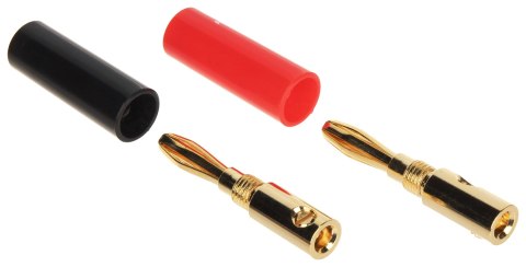 PARA WTYKÓW BANANOWYCH BAN-PLUG-V2 CZERWONY + CZARNY PROLINK PARA WTYKÓW BANANOWYCH BAN-PLUG-V2 CZERWONY + CZARNY PROLINK