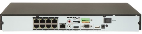 REJESTRATOR IP DS-7608NXI-K2/8P(D) 8 KANAŁÓW, 8 PoE AcuSense Hikvision