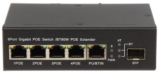 SWITCH POE / EXTENDER SPT-POE/4-POE-BT 4-PORTOWY SFP GTX