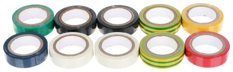ZESTAW TAŚM IZOLACYJNYCH TS-IZOL/10-PACK 10 SZT. ZESTAW TAŚM IZOLACYJNYCH TS-IZOL/10-PACK 10 SZT.