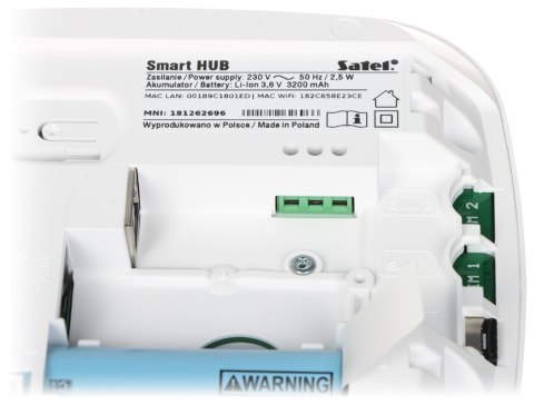 KONTROLER SYSTEMU BEZPRZEWODOWEGO SMART-HUB BE WAVE SATEL KONTROLER SYSTEMU BEZPRZEWODOWEGO SMART-HUB BE WAVE SATEL