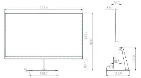 MONITOR VGA, HDMI LM24-C200 23.8 " DAHUA