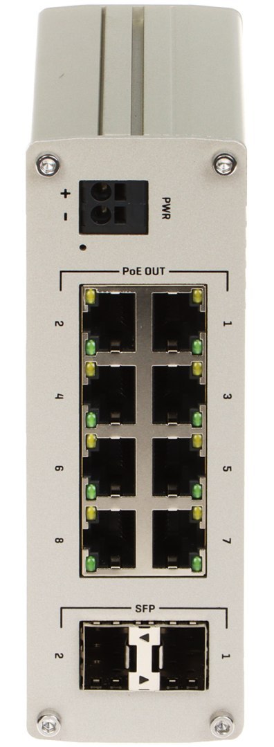 SWITCH PRZEMYSŁOWY POE TSW200 8-PORTOWY SFP Teltonika SWITCH PRZEMYSŁOWY POE TSW200 8-PORTOWY SFP Teltonika
