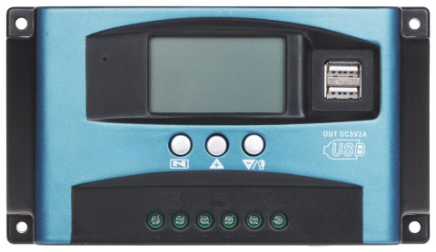 REGULATOR SOLARNY ŁADOWANIA AKUMULATORÓW SCC-40A-PWM-LCD-M2 REGULATOR SOLARNY ŁADOWANIA AKUMULATORÓW SCC-40A-PWM-LCD-M2