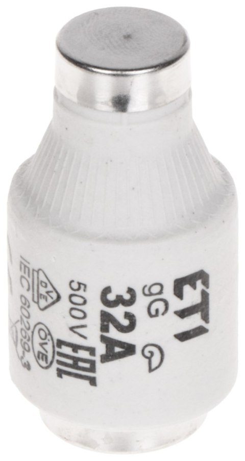 WKŁADKA TOPIKOWA ETI-D3/32A 32 A 500 V gG E33 ETI WKŁADKA TOPIKOWA ETI-D3/32A 32 A 500 V gG E33 ETI