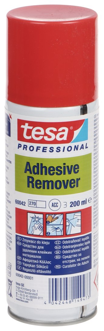 PREPARAT DO USUWANIA ETYKIET ADHESIVE-REMOVER/200ML SPRAY 200 ml TESA PREPARAT DO USUWANIA ETYKIET ADHESIVE-REMOVER/200ML SPRAY 200 ml TESA